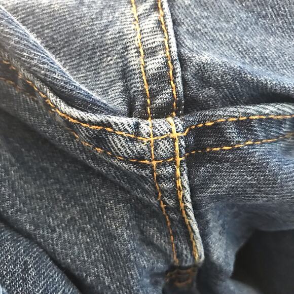 Levi's 550 Men's 56x30 Fits 55x29 Dark Stonewash Relaxed Fit 100% Cotton Jeans - Picture 9 of 12